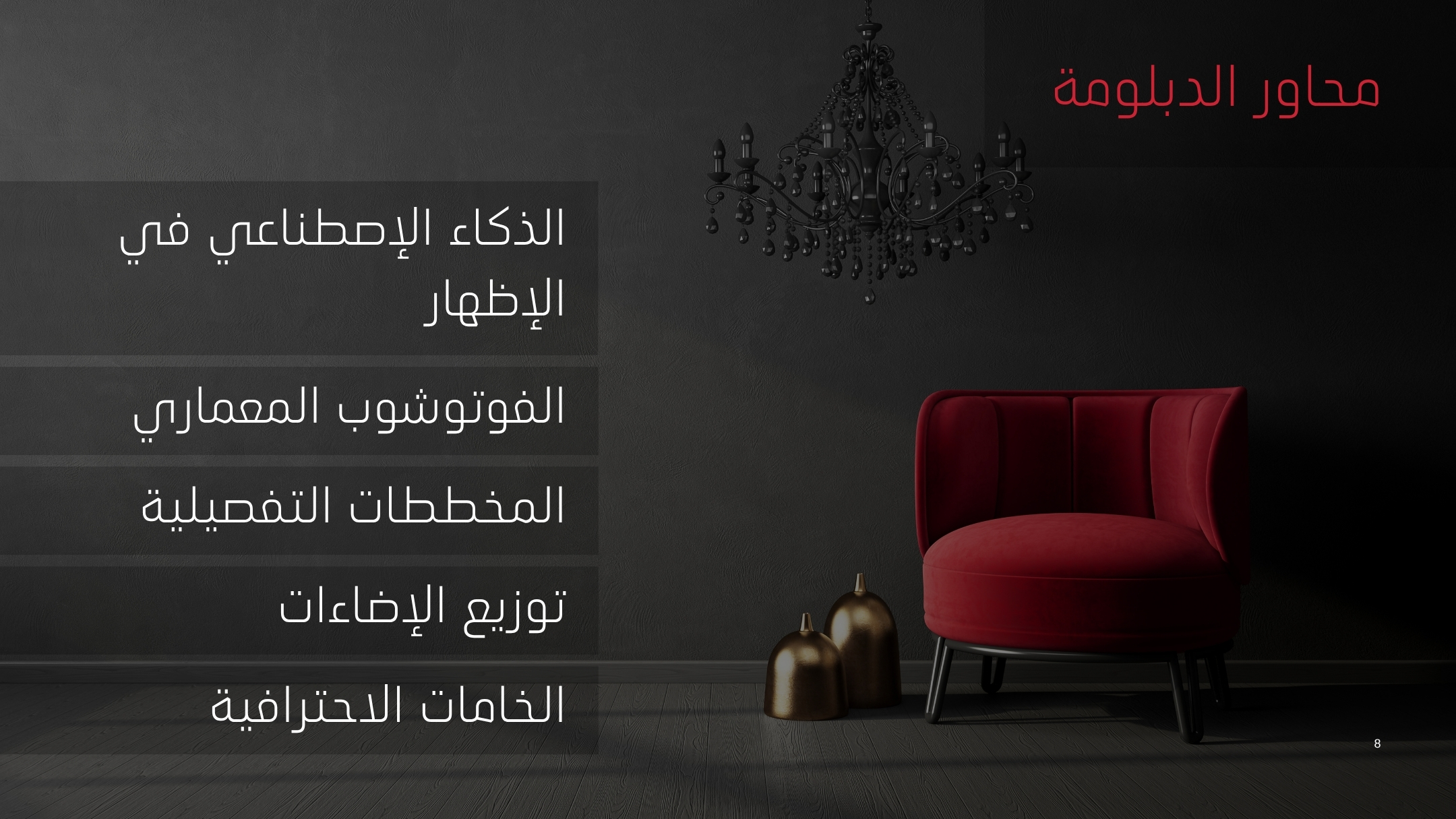 دبلوم ديكور معتمد السعودية الامارات